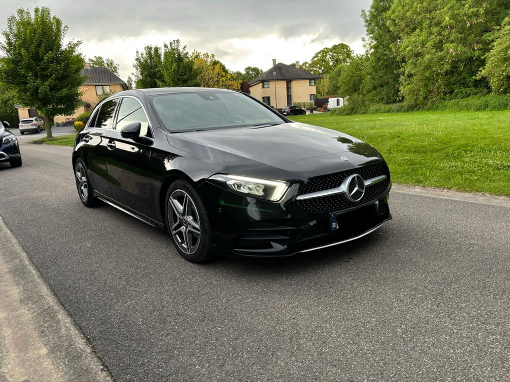 Classe A AMG automatique, Auto's, 4 cilinders, https://public.car-pass.be/vhr/3d118bef-5ded-49a8-923b-7f757d24200f, Zwart, 1365 kg