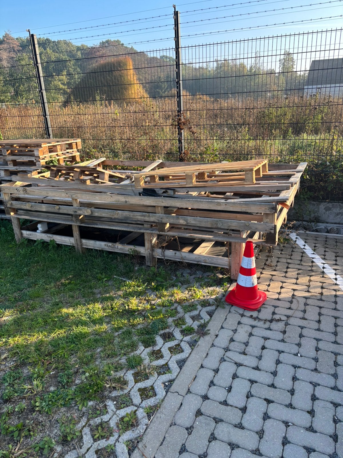 paletten hout Gratis, Doe-het-zelf en Bouw, Ophalen, Zo goed als nieuw