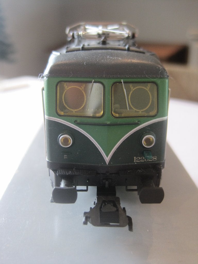 MÄRKLIN E-LOK TYPE 122 NMBS DIGITAAL 5-POLIGE MOTOR, Wisselstroom, Locomotief, Ophalen of Verzenden, Zo goed als nieuw