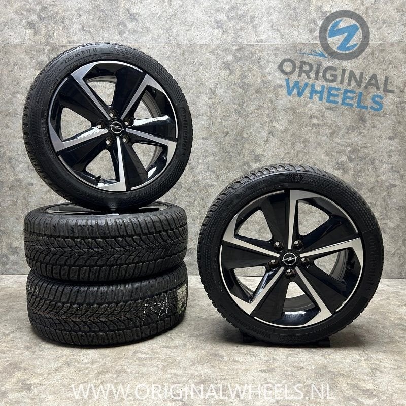 17 inch originele velgen + winterbanden Opel Astra L 9847065, Auto-onderdelen, Gebruikt, -, -, Banden en Velgen