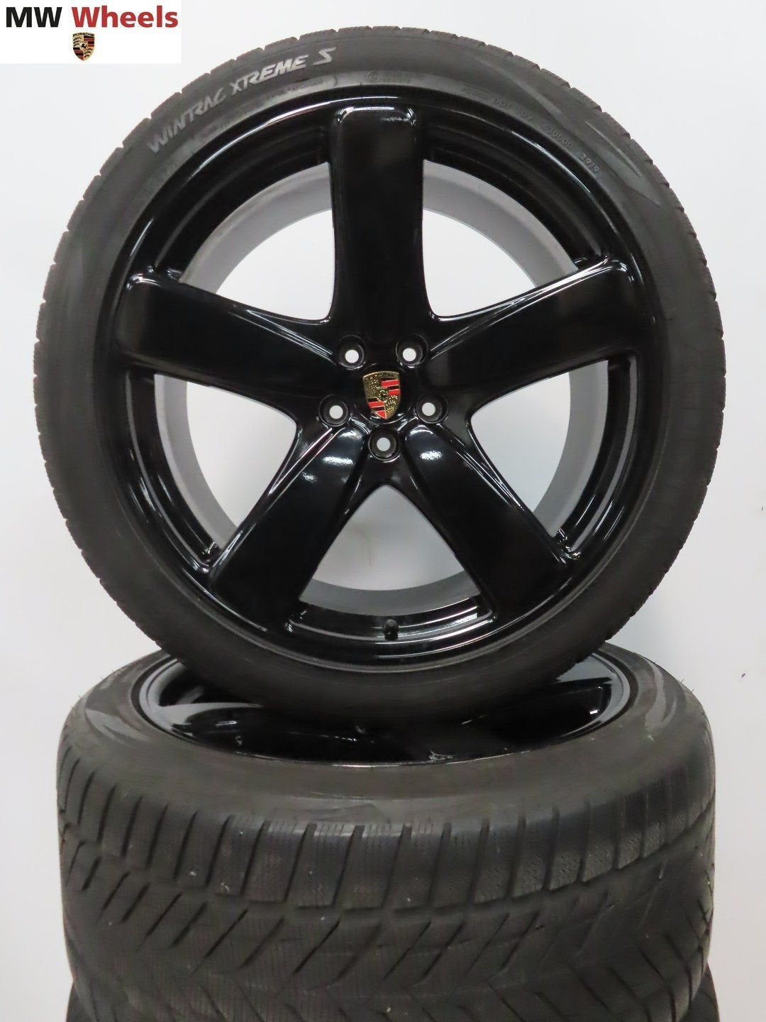 Originele Porsche Macan 21 inch velgen Classic winterbanden, Pneus et Jantes, Pneus hiver, 265 mm, -
