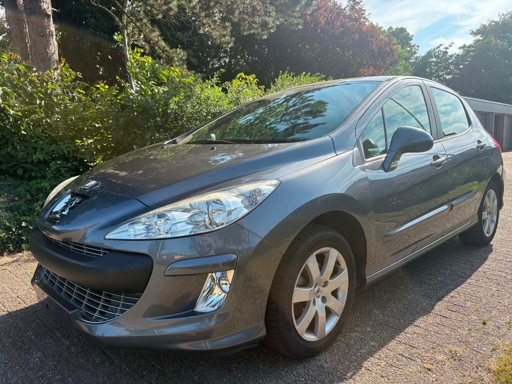 Peugeot 308 1.6 benzine gekeurd voor verkoop, Auto's, Peugeot, Voorwielaandrijving, Stof, Zwart, 159 g/km