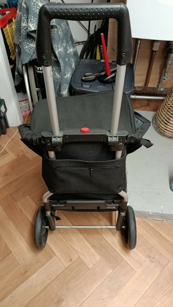 chariot de course avec compartiment isoterme, Doe-het-zelf en Bouw, 60 tot 80 liter, Ophalen, Zo goed als nieuw, Transportkar
