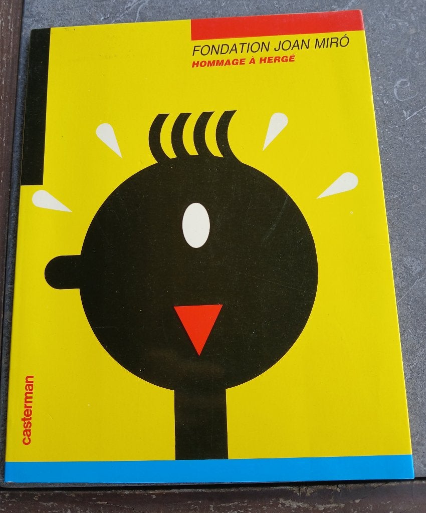 Joan Miro Foundation - eerbetoon aan Hergé, Ophalen