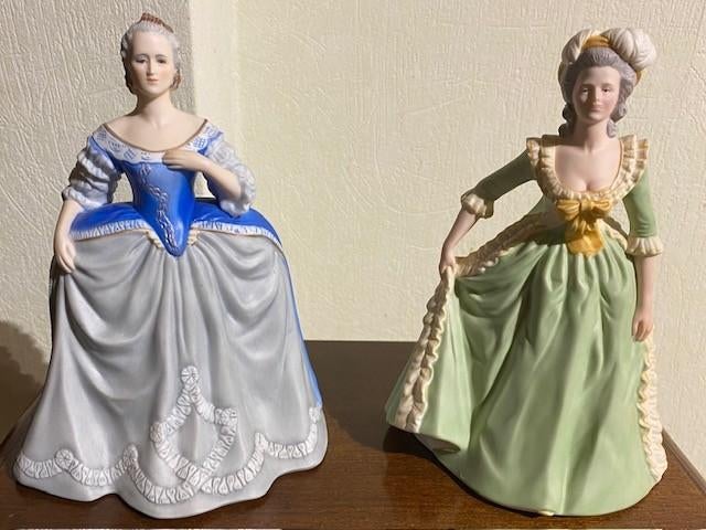 2 Franklin porseleinen beelden, Ophalen