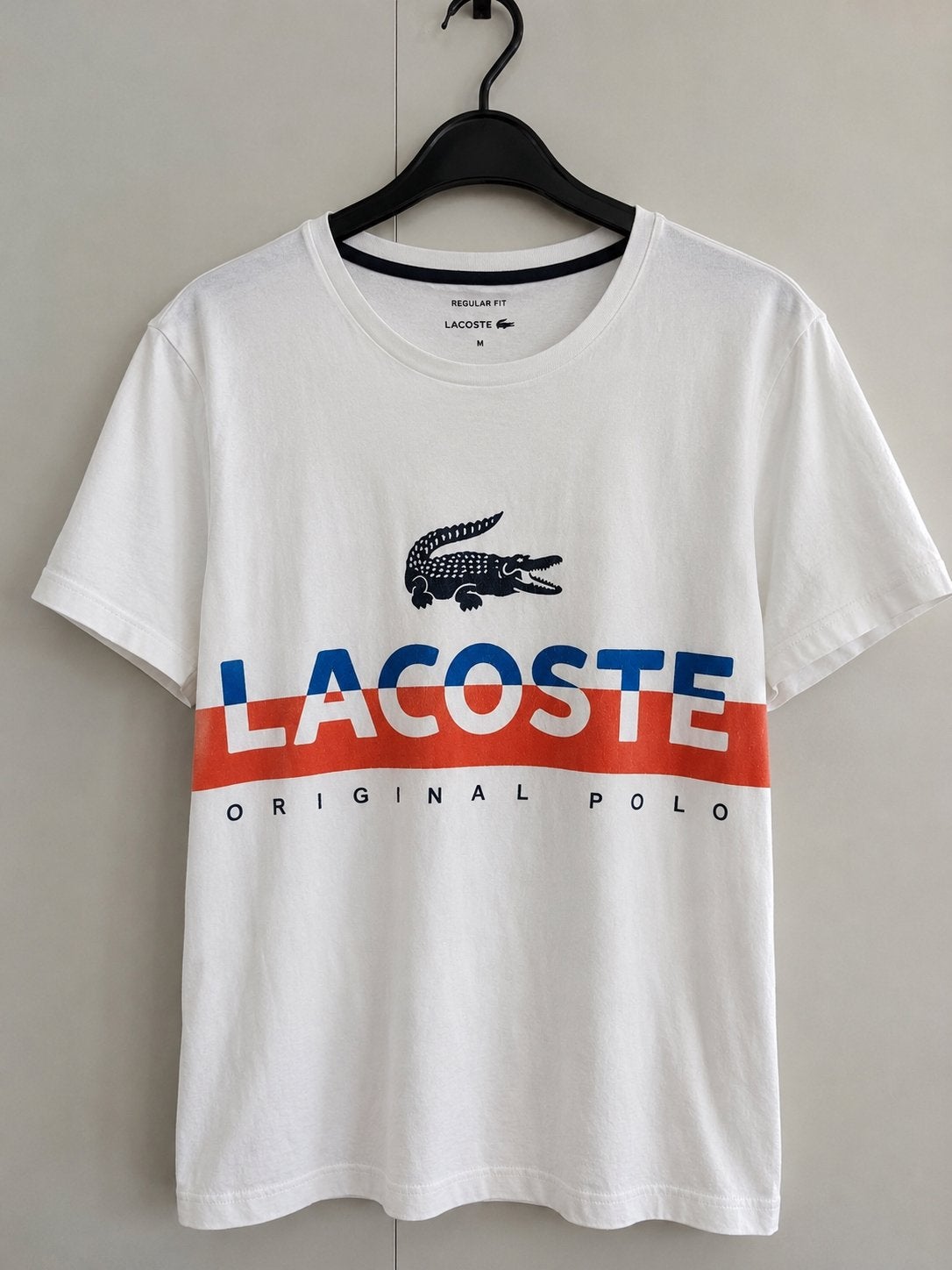 T-shirt Lacoste original, très bon état, Enlèvement ou Envoi, Comme neuf