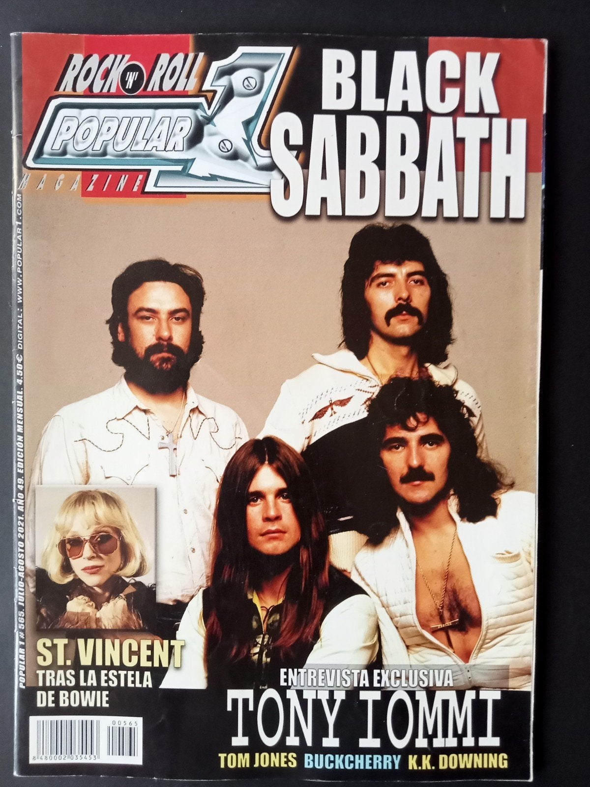 Black Sabbath, magazine Spain 2021, Enlèvement ou Envoi