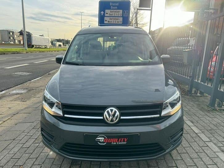 Vw Caddy Trendline 2018 130dkm 2.0tdi Automaat Navi Pdc Full, Auto's, Euro 6, 72 kW, Bedrijf, USB