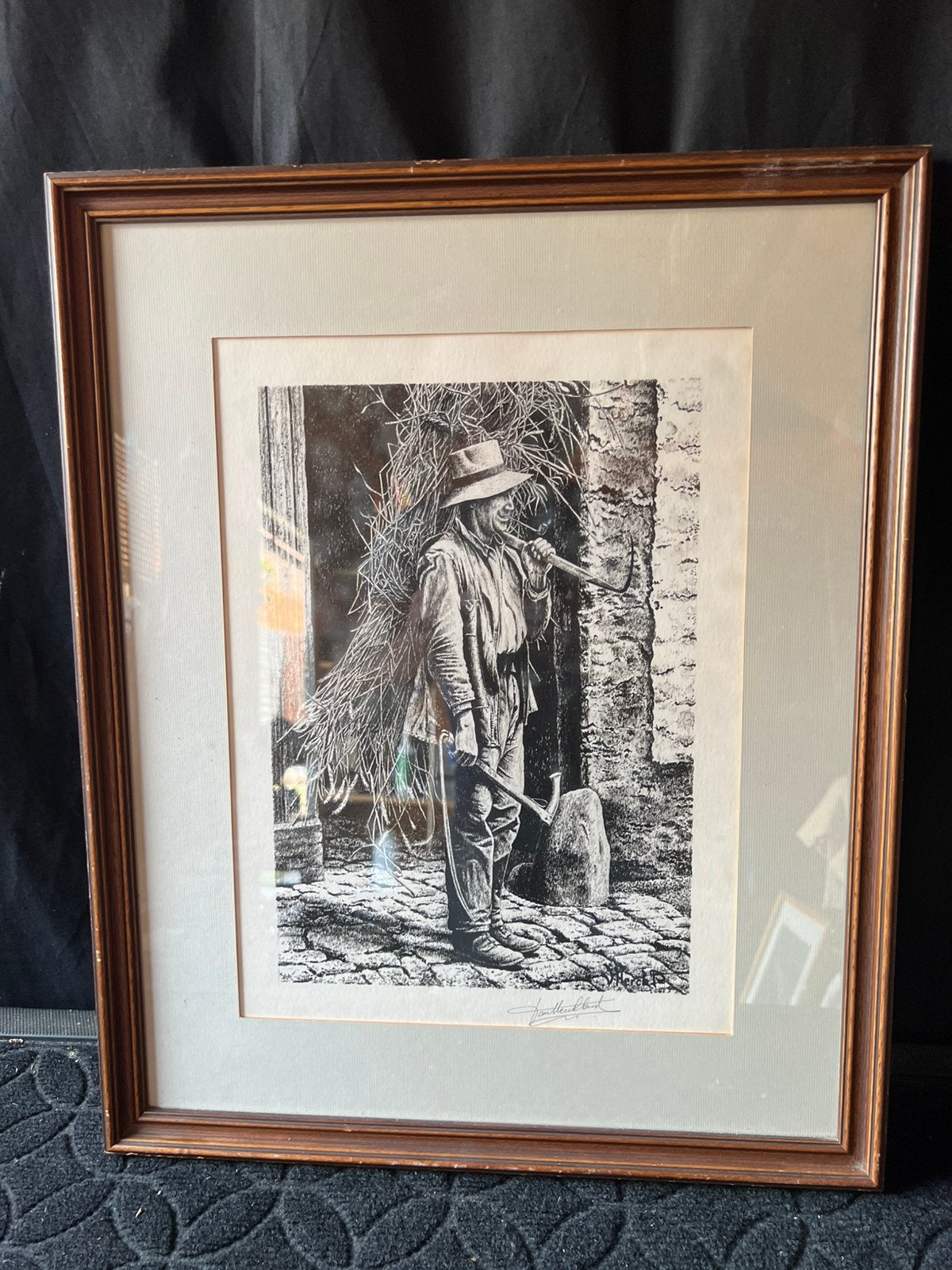Lithografie, Ophalen, Lithografie, Gesigneerd