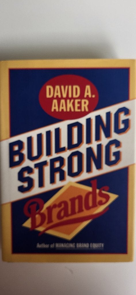 Building Strong Brands - David A. Aaker - uitstekende staat, Ophalen of Verzenden, Zo goed als nieuw, Economie en Marketing