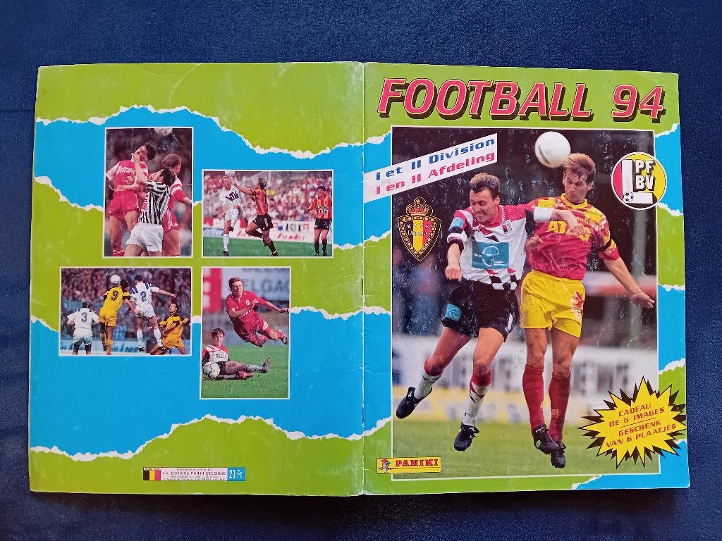 panini stickerboek Football 94, Verzamelen, Ophalen of Verzenden, Zo goed als nieuw, Sport