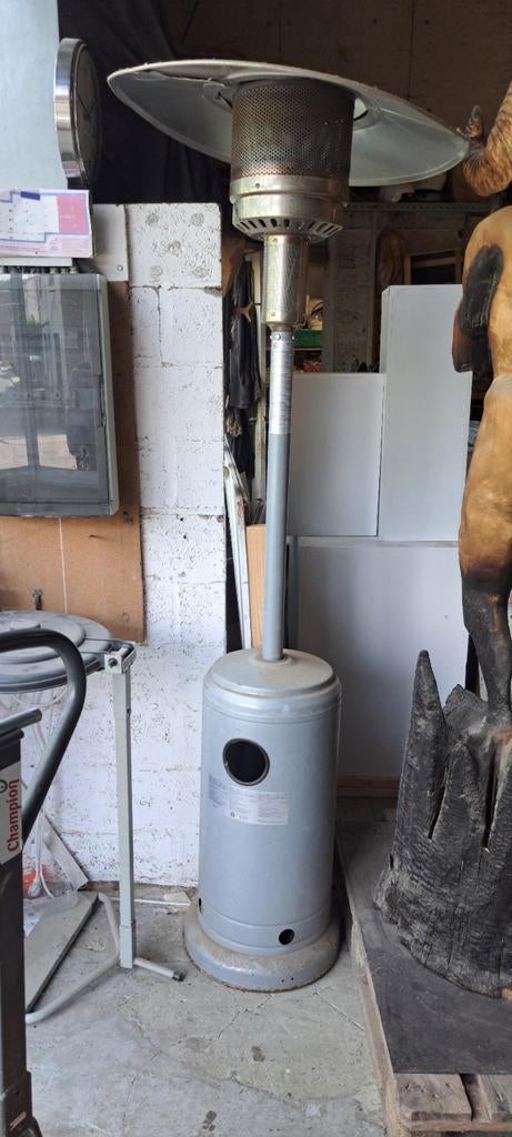 Champignon chauffage gaz