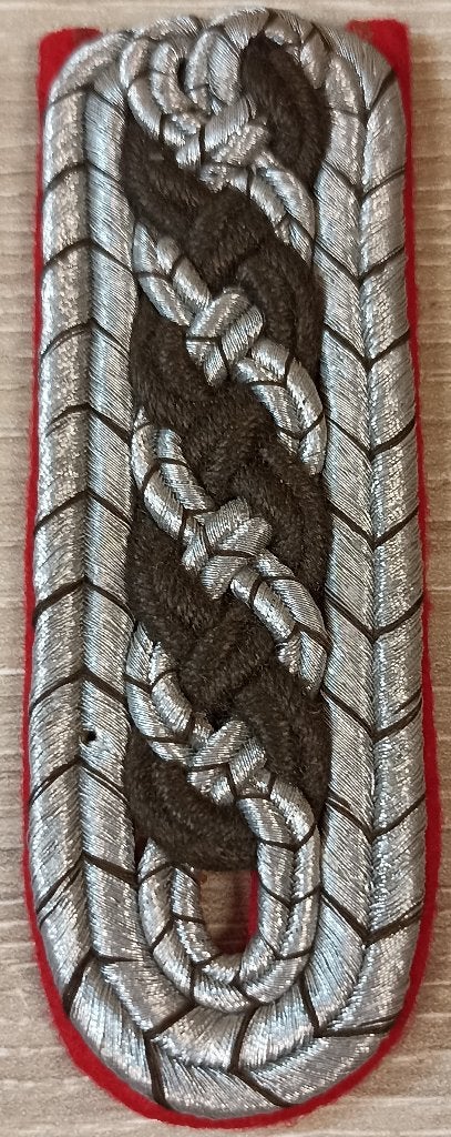 Patte d'épaule originale d'Officier Supérieur Artillerie ww2, Verzamelen, Militaria | Tweede Wereldoorlog, Verzenden, Landmacht