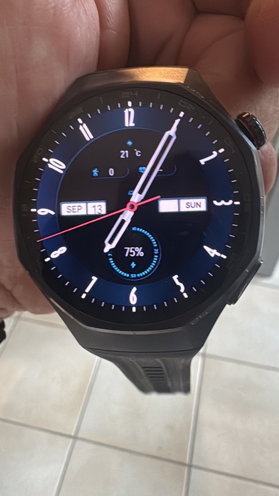 Huawei GT 6 pro, Ophalen, Waterdicht, Zo goed als nieuw, Zwart