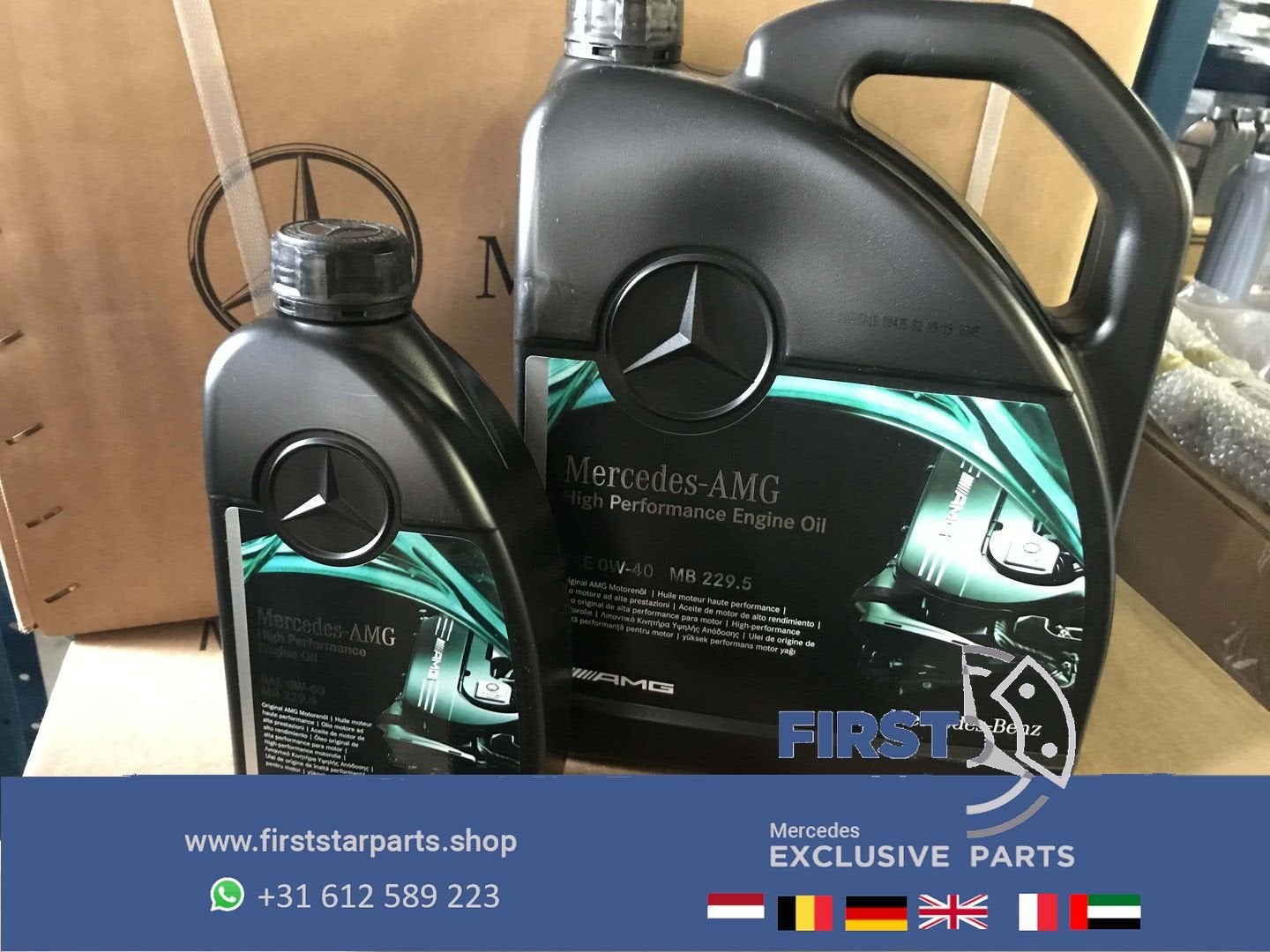 Motorolie Mercedes AMG OLIE A45 CLA45 GLA45 C63 E63 S63 GLC6, Enlèvement ou Envoi, -, -, -