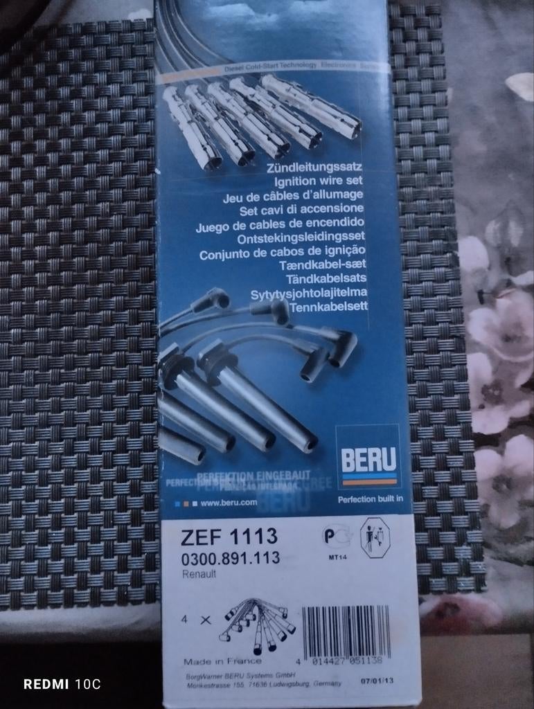 Nieuwe Bougie kabels voor Renault Megane coupe benzine, Bijoux, Sacs & Beauté, Enlèvement