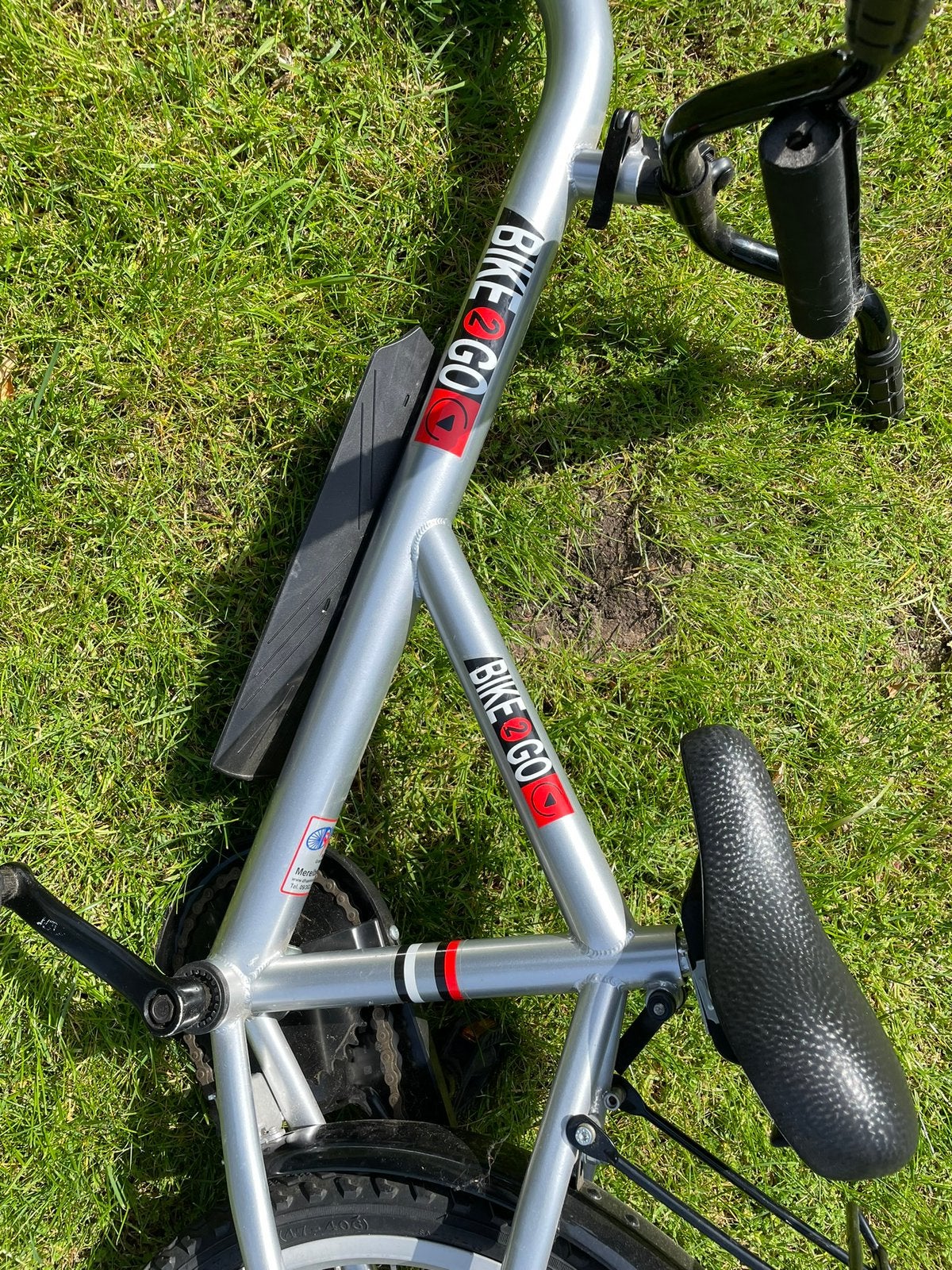 Bike2go aanhangfiets, Fietsen en Brommers, Ophalen, Gebruikt