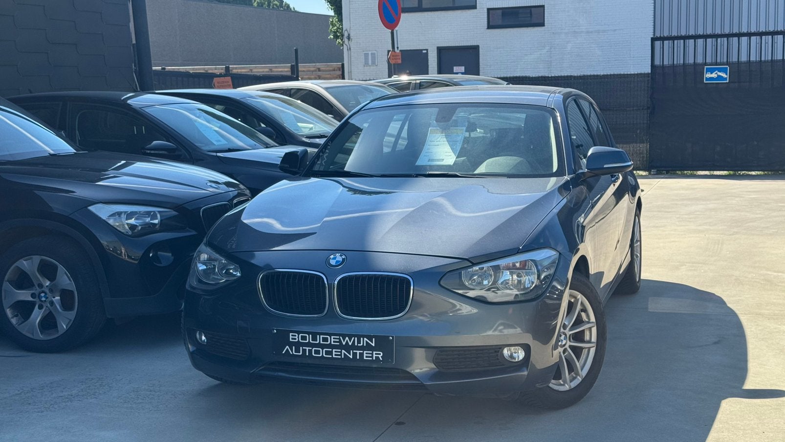 Bmw 1 Serie 1.6Benzine AUTOMAAT 2011 170.xxxkm Topstaat, Autos, BMW, Argent ou Gris, Achat, Entreprise, Garantie prolongée