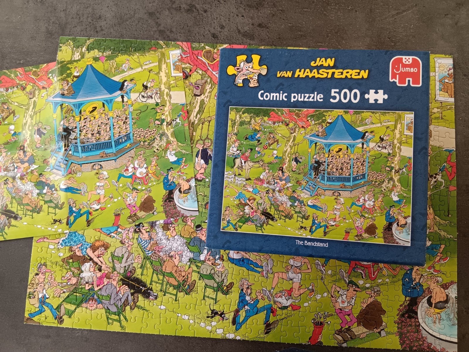 2 puzzels.Jan van Haasteren, Hobby en Vrije tijd, Denksport en Puzzels, Ophalen of Verzenden