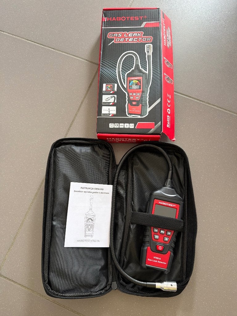 HT601A Détecteur de Gaz Habotest avec Écran LCD et Alarme, Bricolage & Construction, Détecteur, Capteur ou Alarme, Enlèvement