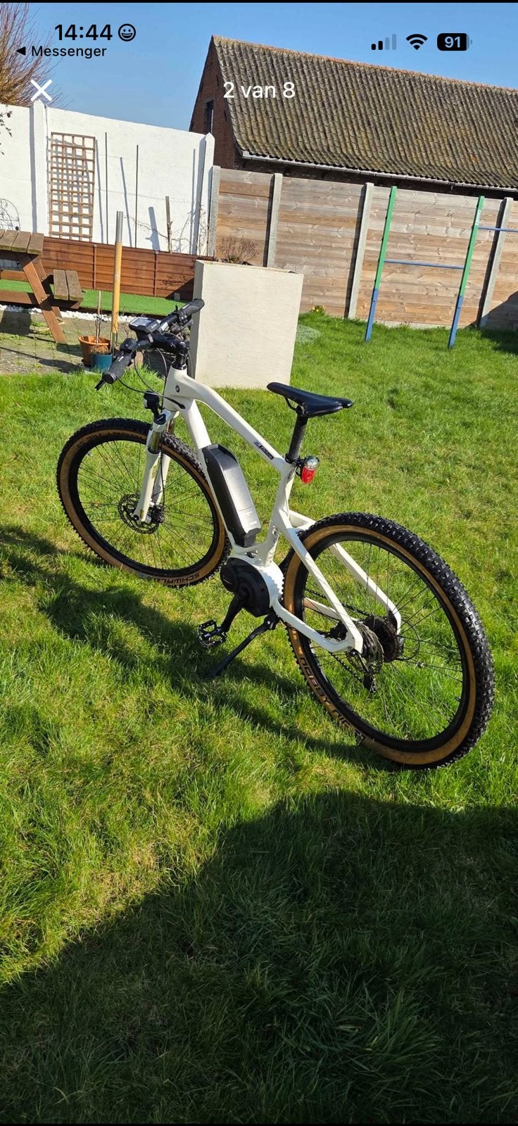 Elektrische mountenbike, Ophalen, Zo goed als nieuw