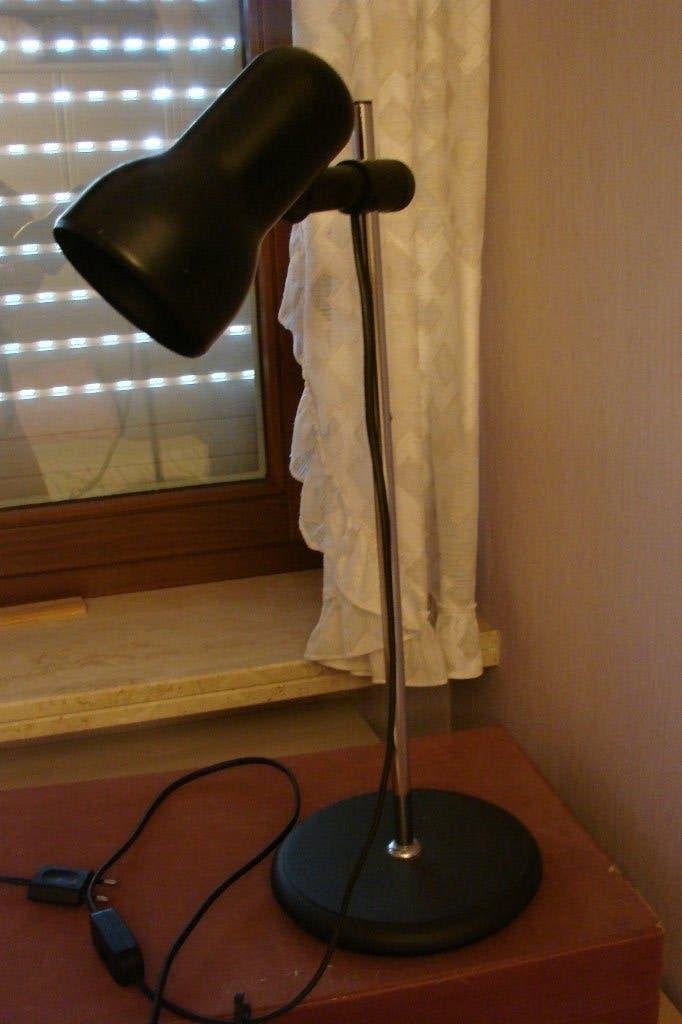zwarte bureaulamp, Ophalen, Bureaulamp, Zwart, Met schakelaar