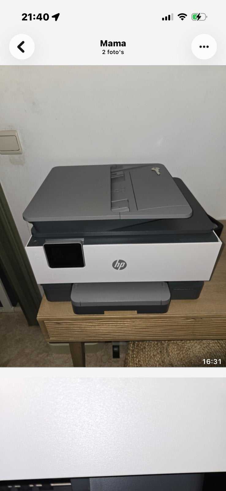 HP printer. Uitstekende staat, Computers en Software, Printers, Ophalen, Zo goed als nieuw, Printer