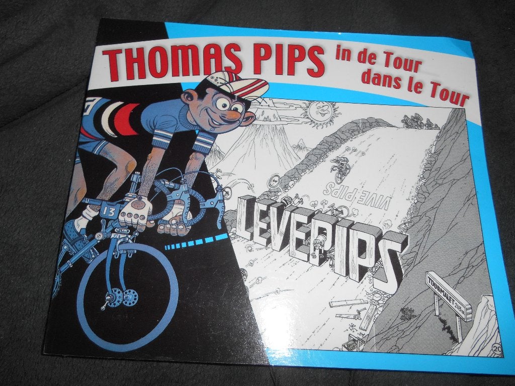Thomas Pips dans le tour eo en N&Bl, Boeken, Stripverhalen, Ophalen of Verzenden