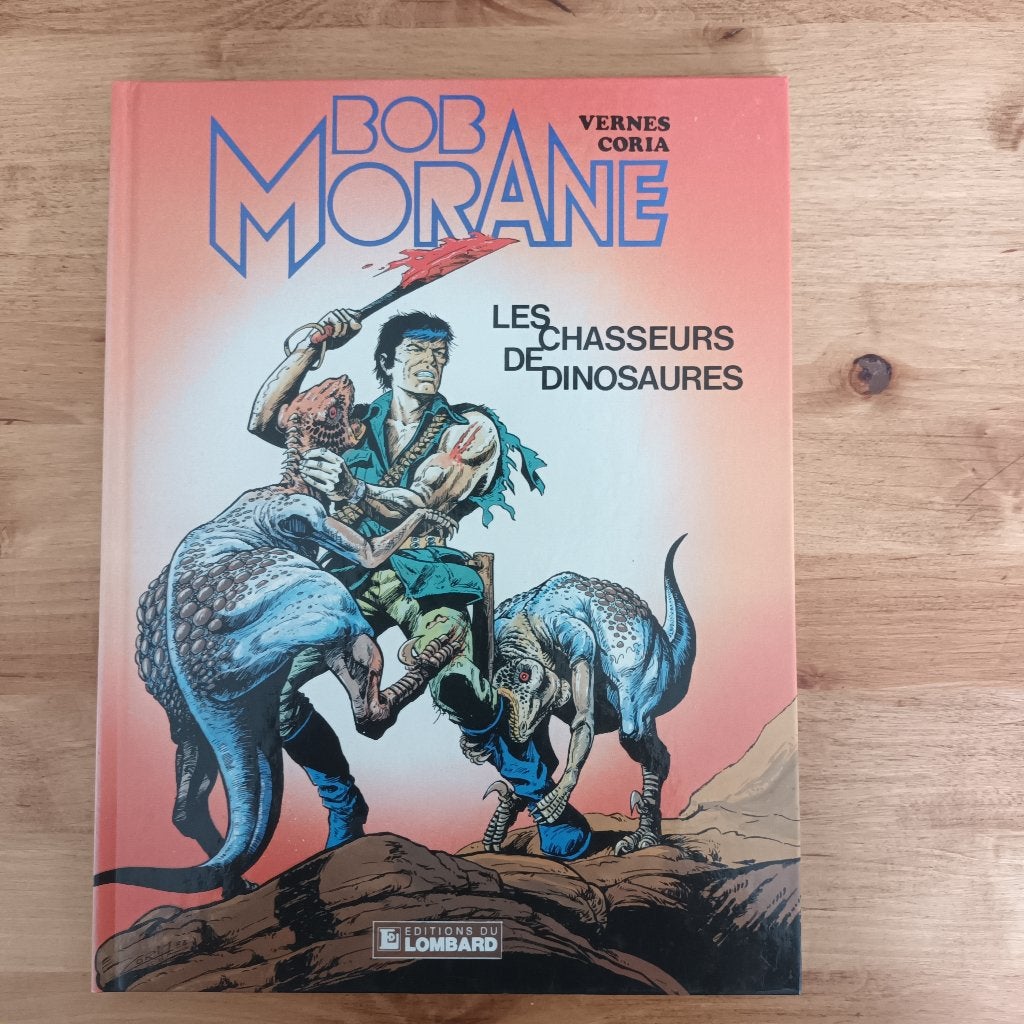BD Bob Morane nr 14 Chasseurs de dinosaures, Vernes - coria, Enlèvement ou Envoi, Une BD, Comme neuf