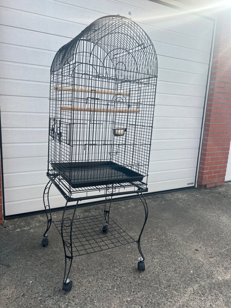 Vogelkooi met onderstel, Dieren en Toebehoren, Ophalen, Gebruikt, Vogelkooi