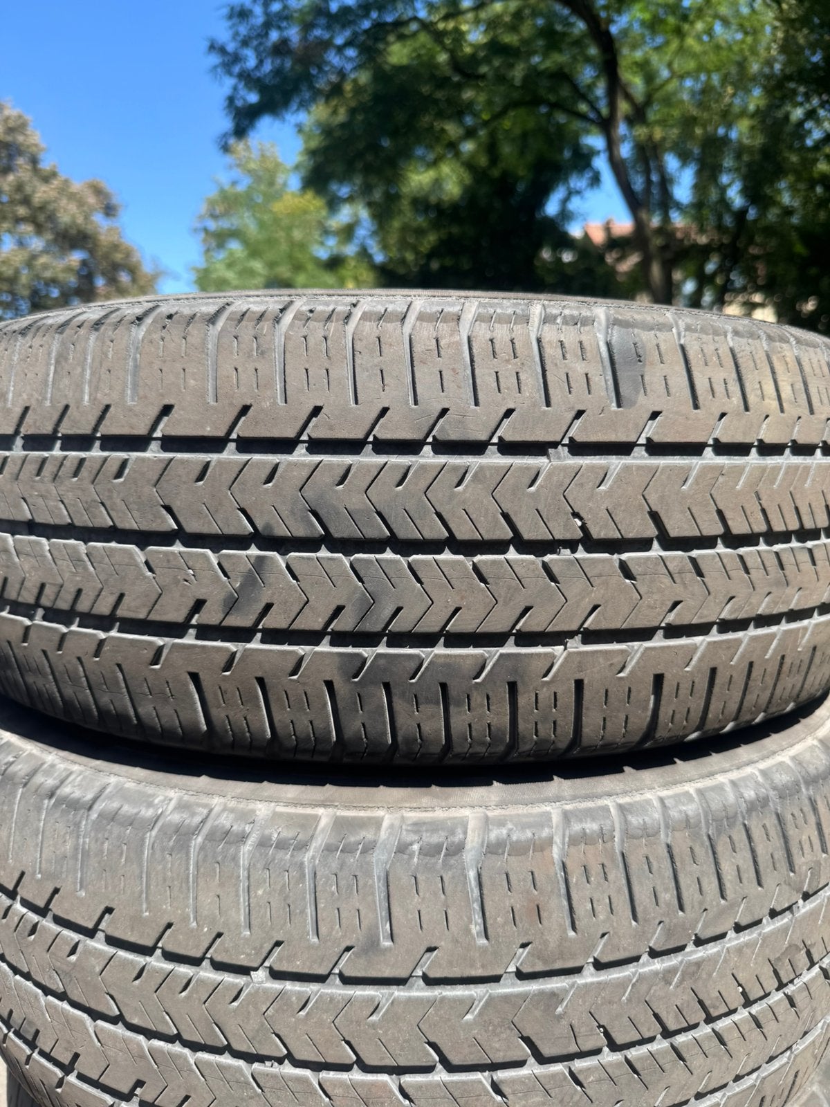 Pneus d'occasion Michelin Agilis 215/60/R17C 104/102H, Auto-onderdelen, Banden en Velgen, Ophalen, Band(en)