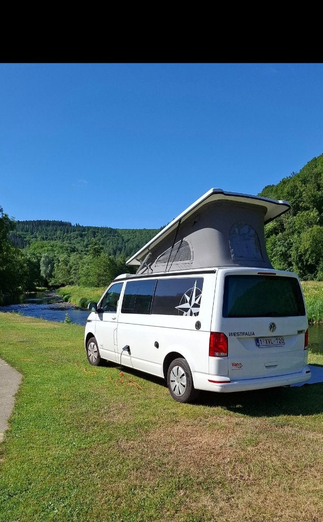 Rolstoel toegankelijke Westfalia Camper (2020), Caravanes & Camping, Camping-cars, Jusqu'à 4, Volkswagen, Jusqu'à 4 m, Toit anti-grêle