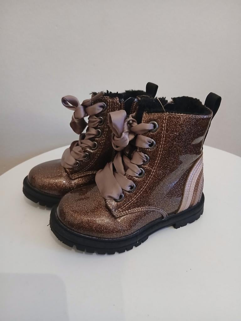 Bottines à paillettes dorées/bronze NEXT, Enlèvement ou Envoi