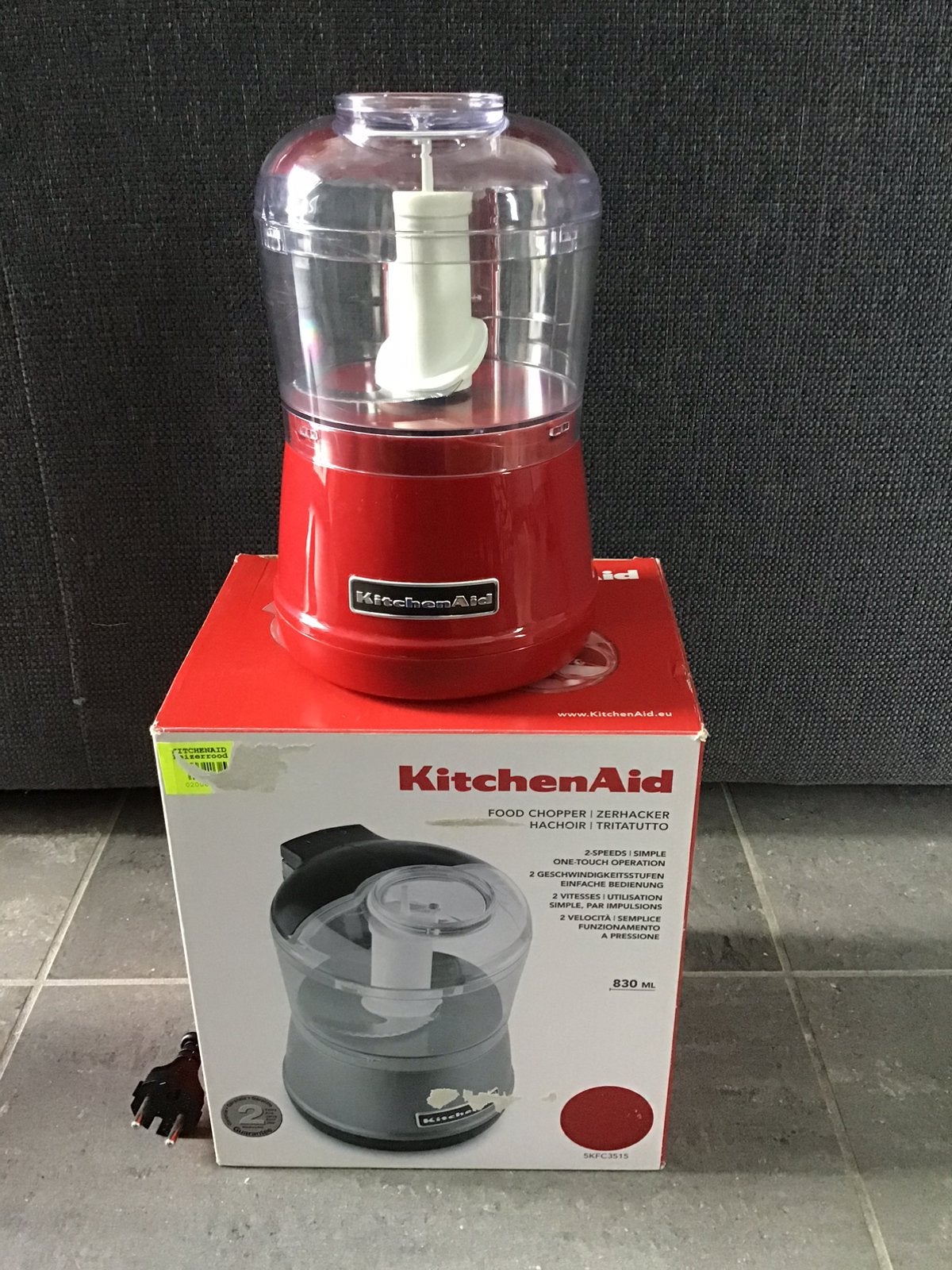Hakmolen kitchenaid, Ophalen, Zo goed als nieuw