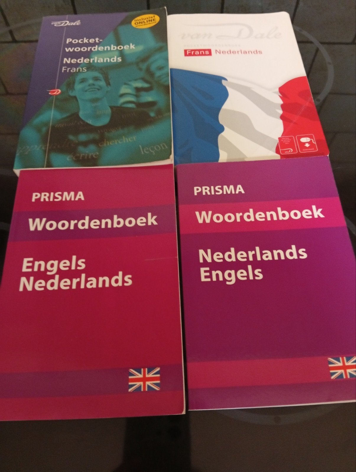 woorden boeken (4)stuks, Ophalen