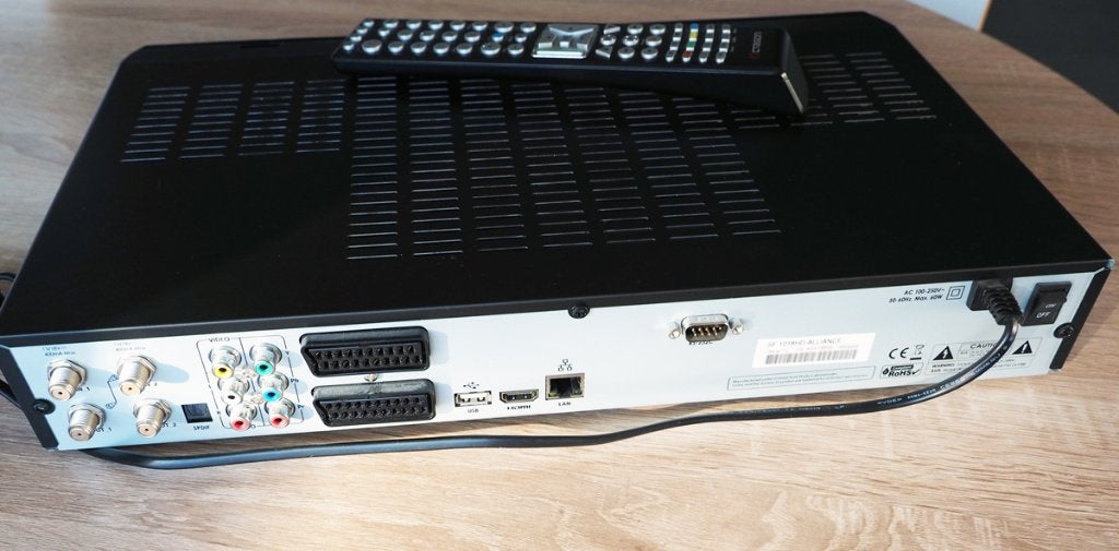 sat tuner, Octagon hd-1018 met 2 tuners, Audio, Tv en Foto, Schotelantennes, Ophalen, Gebruikt