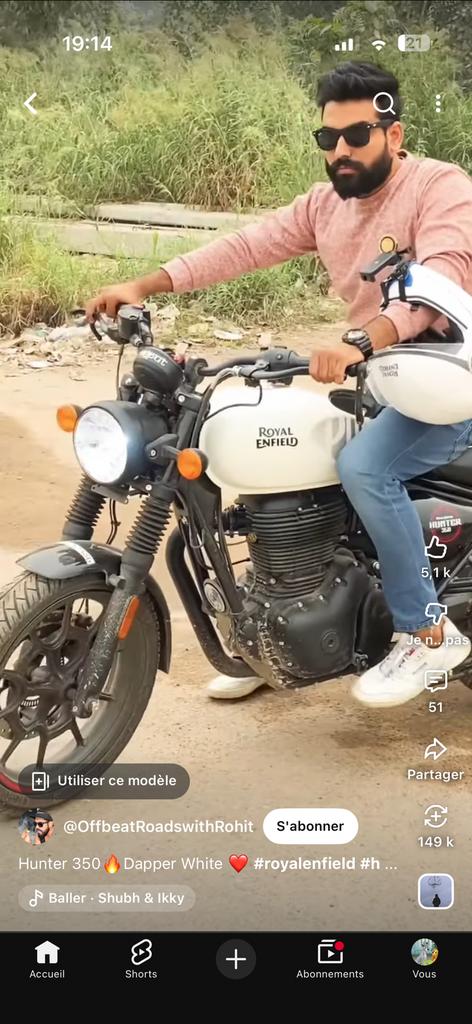 Royal Enfield Hunter HNTR 350, Motoren, Particulier, Naked bike