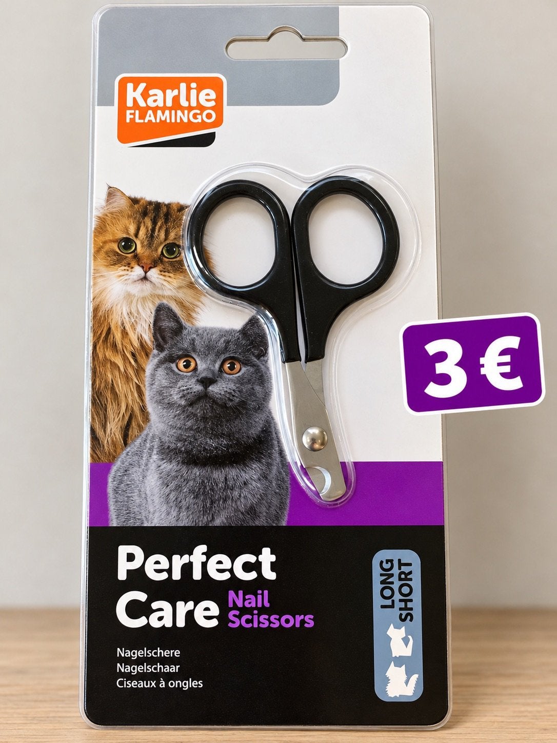 Nagelknipper, Ophalen, Nieuw
