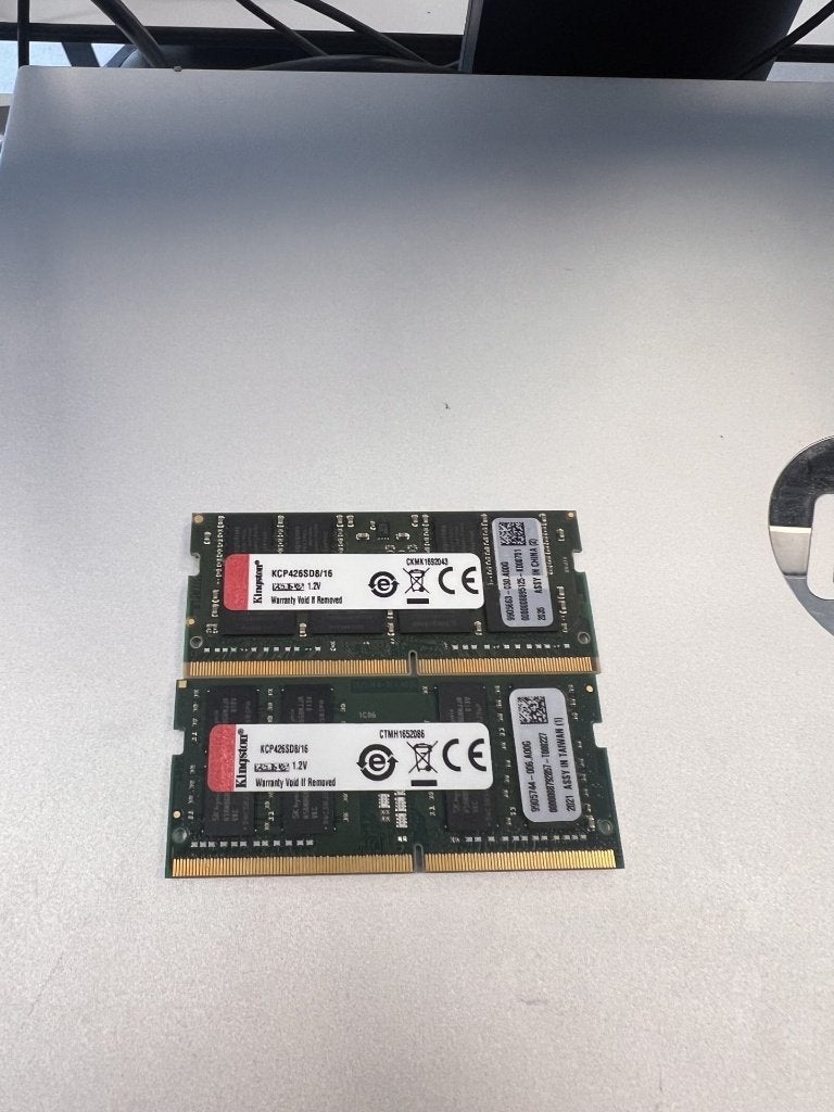 KCP426SD8/16, Informatique & Logiciels, Mémoire RAM, DDR4, Enlèvement, Utilisé, Laptop