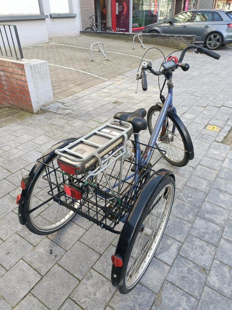 Electric Driewielerfiets, Enlèvement, Utilisé, Frein sur jante, Tri Bike