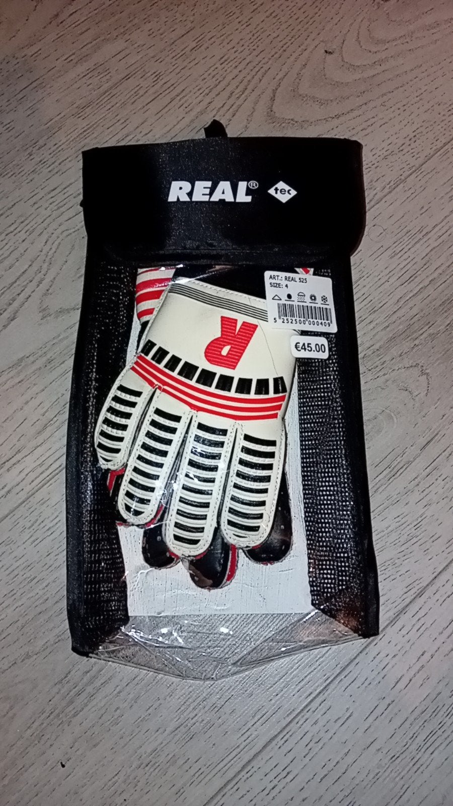 REAL kieper handschoenen ( wit , rood , zwart), Sport en Fitness, Maat XS of kleiner, Ophalen, Nieuw, Handschoenen