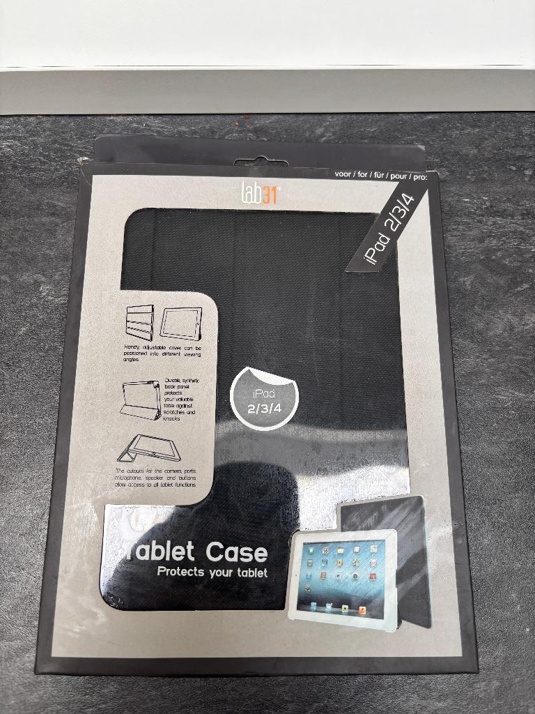 iPad 2 3 4 tablet case nieuw Lab31, Ophalen of Verzenden, Gebruikt
