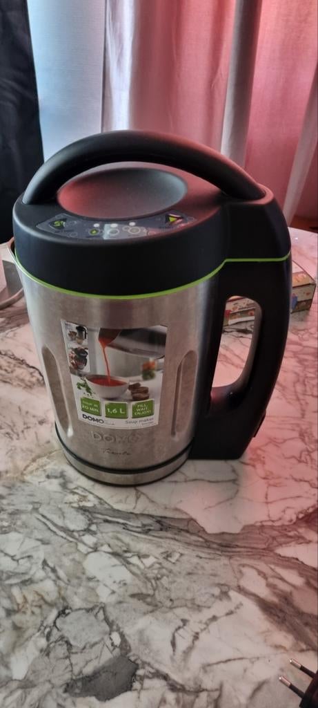 Machine à soupe DOMO 1,6L, Electroménager, Enlèvement ou Envoi, Utilisé, Mélangeur de soupe