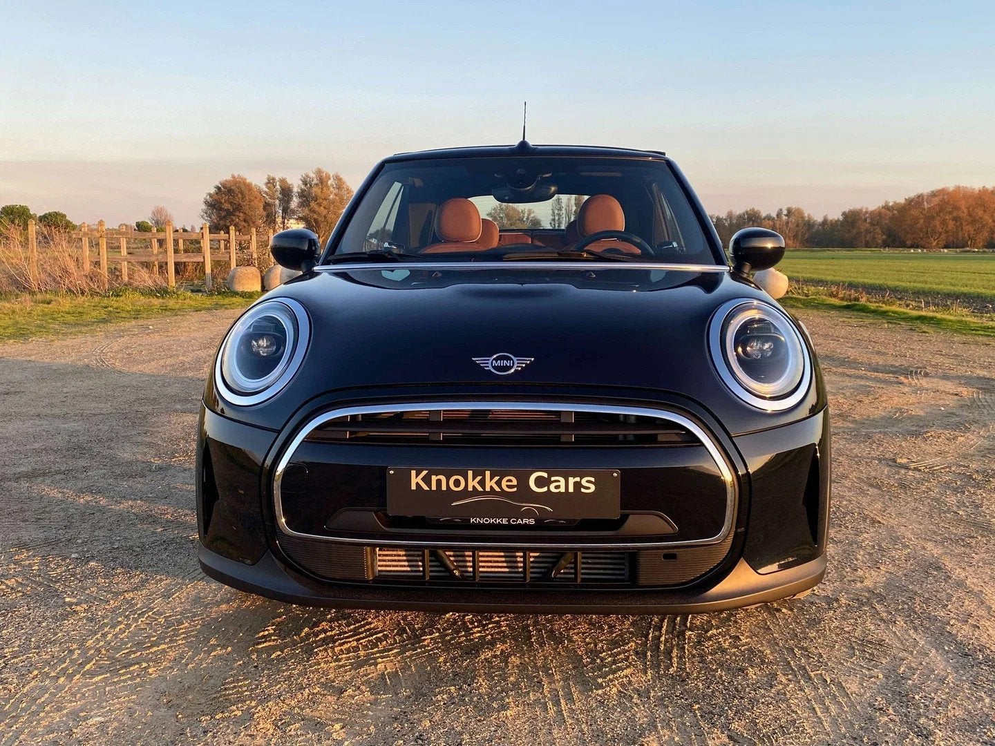 MINI Cabrio Cooper Leder bruin,Sportzetels,Verwarmde zetels,, 100 kW, 4 zetels, Gebruikt, Cabriolet