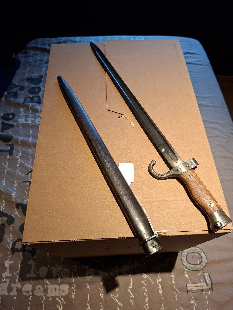 Franse model 1892 bajonet, Verzamelen, Ophalen, Landmacht