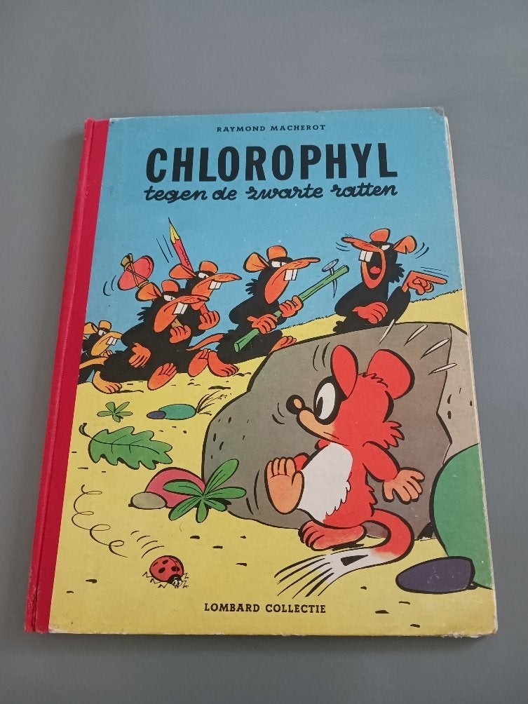 Chlorophyl tegen de zwarte Ratten, HC 1ste druk, redel. st., Boeken, Eén stripboek, Ophalen of Verzenden, Gelezen