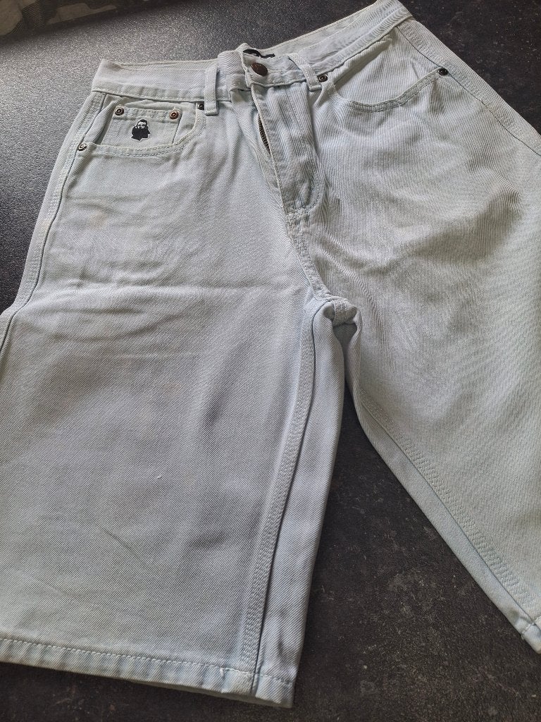 jeansbermuda NNSNS Bigfoot taille 27, Enlèvement ou Envoi, Bleu, W32 (confection 46) ou plus petit, NNSNS