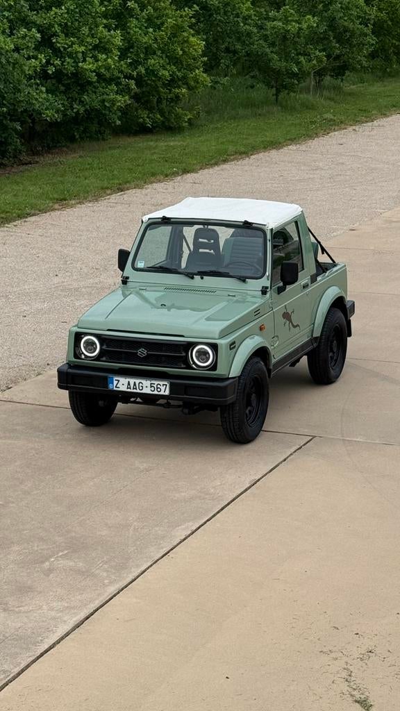 Suzuki Samurai 1.3i Oldtimer, Auto's, Zwart, Samurai, Particulier, 4x4