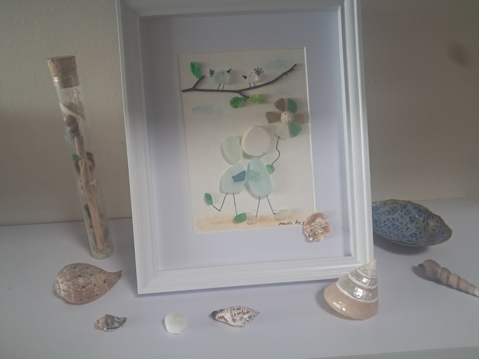 zee glas en keramiek  art, Antiek en Kunst, Ophalen of Verzenden, Glas