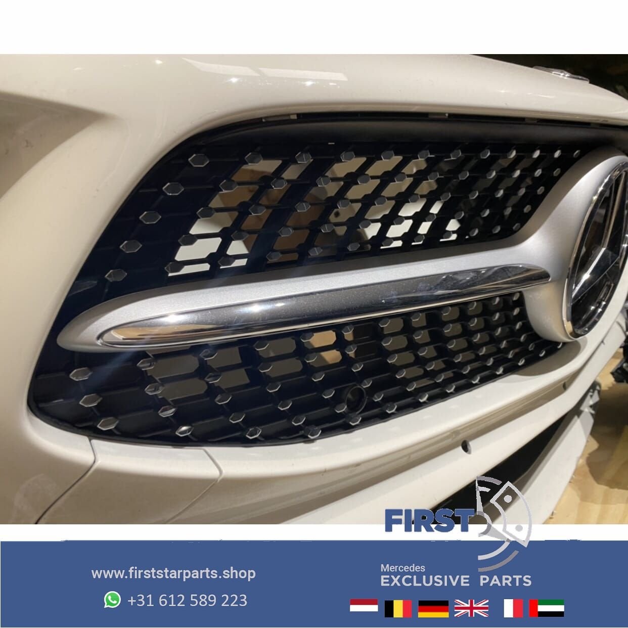 W118 C118 X118 CLA AMG LINE VOORKOP WIT origineel Mercedes 2, Utilisé, -, Avant, -